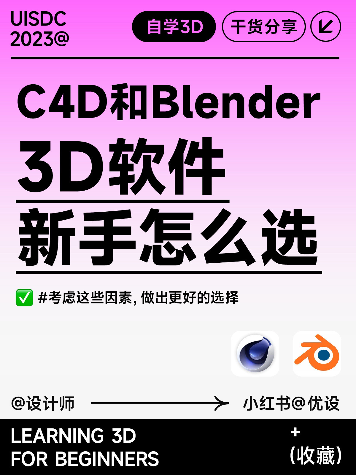 C4D VS Blender 如何选？主要对比这8个方面！
