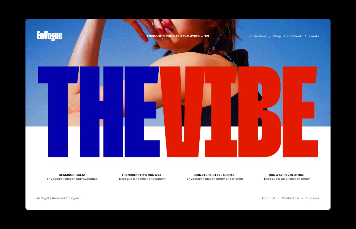 应用广泛！10张英文字体物料设计