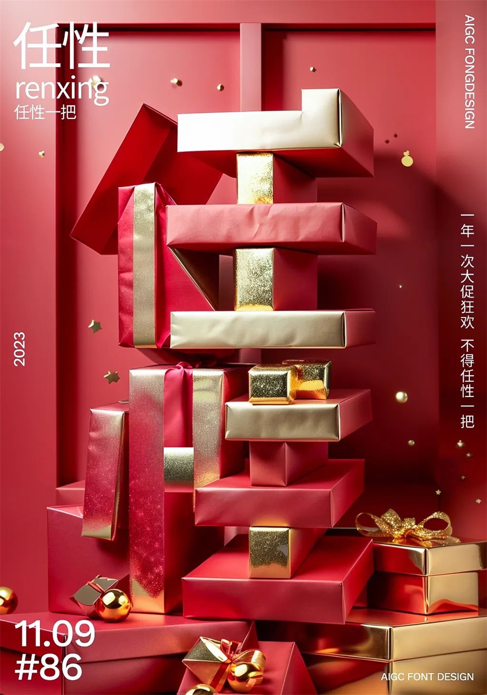 任性！25张中文字体设计