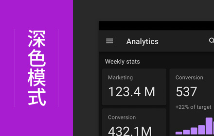 千呼万唤！这就是你们要的谷歌深色主题设计规范