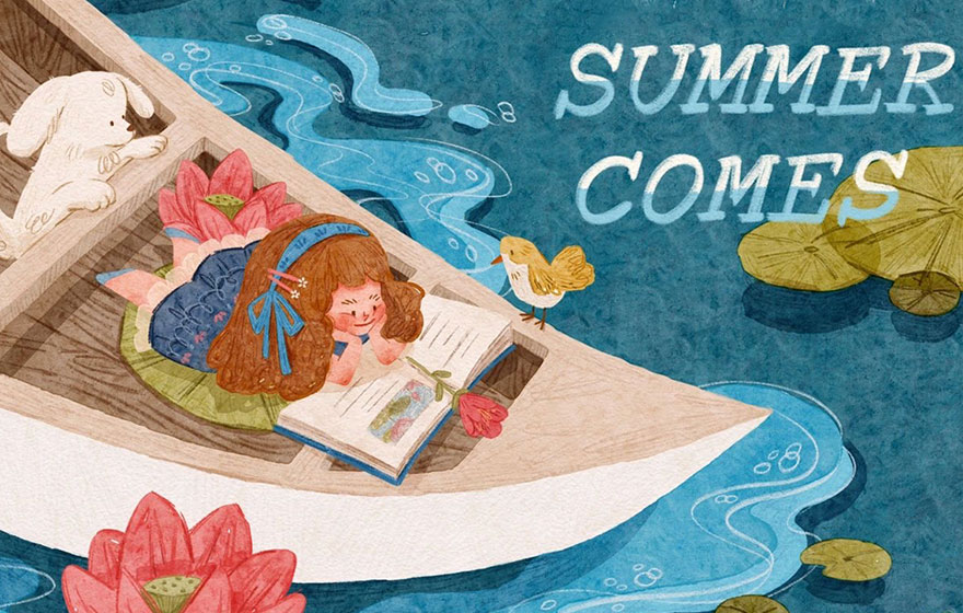 元气森林特邀插画师，有哪些私藏的肌理插画绘制秘诀？