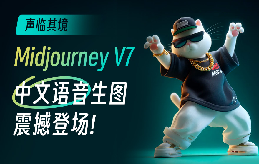 10倍速刷图+语音生图！Midjourney V7如何碾压上一代？